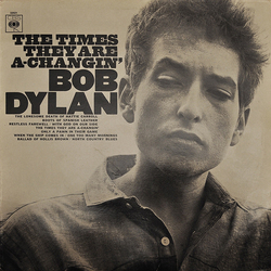 Bob Dylan The Times They Are A-Changin' VINYL LP - Reissue Stereo