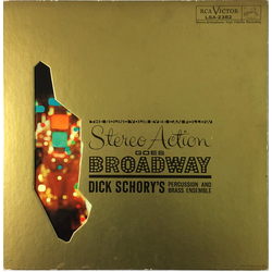 Dick Schory'S Percussion And Brass Ensemble Stereo Action Goes Broadway VINYL LP