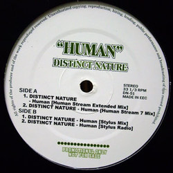 Distinct Nature Human VINYL 12" - Promo Unofficial Release