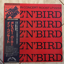 Charlie Parker Dizzy Gillespie Diz 'N' Bird In Concert VINYL LP - Compilation Mono Reissue
