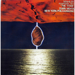 Gustav Mahler New York Philharmonic Zubin Mehta Symphony No.1 "The Titan" VINYL LP