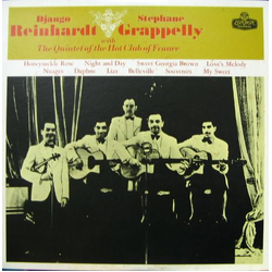 Django Reinhardt Django Reinhardt & Stephane Grappelly With The Q VINYL LP - Mono Japan