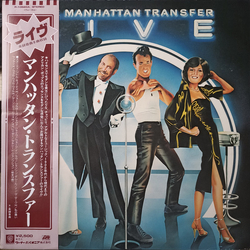 The Manhattan Transfer Live VINYL LP