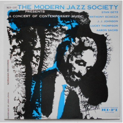 The Modern Jazz Society Presents A Concert Of Contemporary Music VINYL LP - Mono