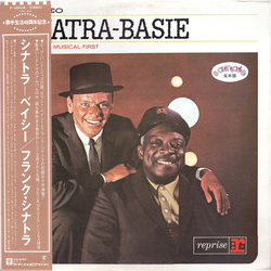 Count Basie Frank Sinatra Historic Musical First VINYL LP - Promo Reissue Stereo