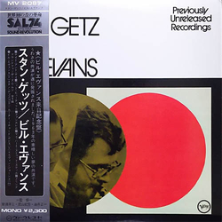 Bill Evans Stan Getz Previously Unreleased Recordings VINYL LP - Mono
