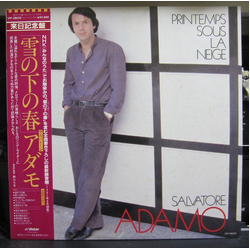 Adamo Printemps Sous La Neige VINYL LP
