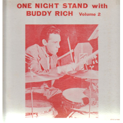 Buddy Rich One Night Stand With Buddy Rich Volume 2 VINYL LP