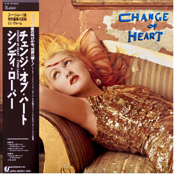 Cyndi Lauper Change Of Heart VINYL 12INCH
