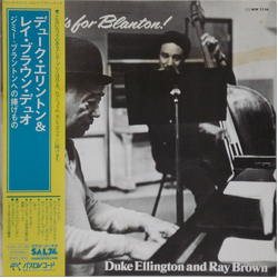 Duke Ellington Ray Brown This One's For Blanton VINYL LP - Stereo