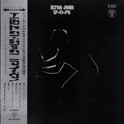 Elton John 17-11-70 VINYL LP - Stereo