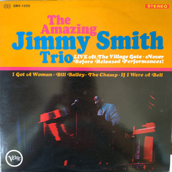 Jimmy Smith Trio Live At The Village Gate VINYL LP - Promo Stereo