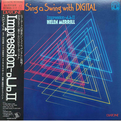 Helen Merrill Sing A Swing With Digital VINYL LP - 45 RPM Promo