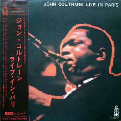 John Coltrane Live In Paris VINYL LP - Mono