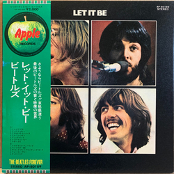 The Beatles Let It Be VINYL LP - Reissue Japan