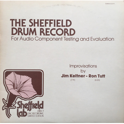 Jim Keltner Ron Tutt The Sheffield Drum Record VINYL 12" - 33 ⅓ RPM Limited Edition Stereo