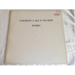 Emerson Lake & Palmer Works Volume 2 VINYL LP - Promo