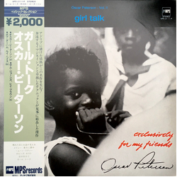 Oscar Peterson Girl Talk VINYL LP - Reissue Stereo