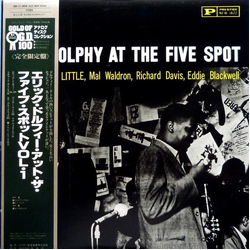 Eric Dolphy At The Five Spot, Volume 1. VINYL LP - Limited Edition Reissue Stereo
