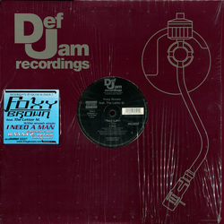 Foxy Brown The Letter M. I Need A Man VINYL 12" - 33 ⅓ RPM