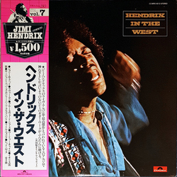 Jimi Hendrix Hendrix In The West VINYL LP - Reissue