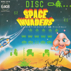 Funny Stuff Disco Space Invaders = ディスコ・スペース・インベーダー VINYL 7" - 45 RPM Stereo