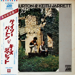 Gary Burton Keith Jarrett Gary Burton & Keith Jarrett VINYL LP - Reissue