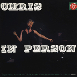 Chris Connor Chris In Person VINYL LP - Reissue Stereo