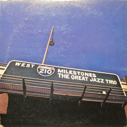 The Great Jazz Trio Milestones VINYL LP - Reissue Japan