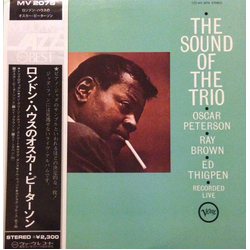 Ed Thigpen Oscar Peterson Ray Brown The Sound Of The Trio VINYL LP - Reissue Stereo