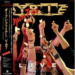 Y & T Open Fire VINYL LP