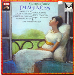 Georges Auric Quatuor Parrenin Imaginées VINYL LP - Quadraphonic