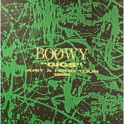 Boøwy "Gigs" Just A Hero Tour 1986 VINYL LP - Limited Edition Stereo Japan