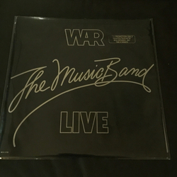 War The Music Band Live VINYL LP - Promo