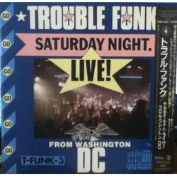 Trouble Funk Saturday Night Live From Washington D.C. VINYL LP - Promo