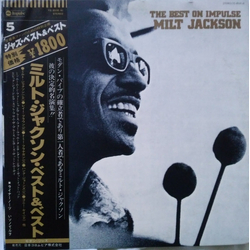Milt Jackson The Best On Impulse VINYL LP - Compilation Stereo
