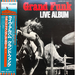Grand Funk Railroad Live Album VINYL LP - Reissue