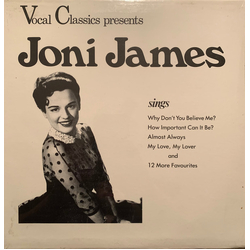Joni James Vocal Classics Presents VINYL LP - Compilation Mono