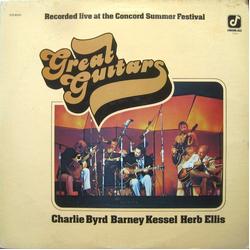 Barney Kessel Charlie Byrd Herb Ellis The Great Guitars Great Guitars, (Charlie Byrd / Barney Kessel / Herb Ellis) VINYL LP - Stereo