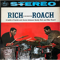 Buddy Rich Max Roach Rich Versus Roach VINYL LP - Stereo