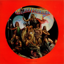 Molly Hatchet Take No Prisoners VINYL LP - Limited Edition Picture Disc Promo