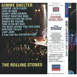 The Rolling Stones Gimme Shelter VINYL LP - Compilation Promo Reissue Stereo