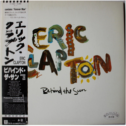 Eric Clapton Behind The Sun VINYL LP - Promo