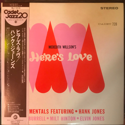 Elvin Jones Hank Jones Kenny Burrell Milt Hinton Here's Love VINYL LP - Reissue Stereo