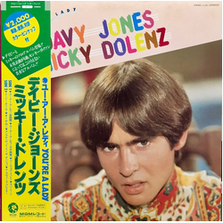 Davy Jones Micky Dolenz You're A Lady VINYL LP - Compilation Stereo