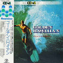 Buckie Shirakata & His Aloha Hawaiians Symphonic Orchestra (3) Golden Hawaiian VINYL LP - Quadraphonic Stereo