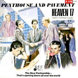 Heaven 17 Penthouse And Pavement VINYL LP - Promo