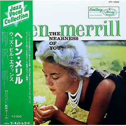 Helen Merrill The Nearness Of You VINYL LP - Mono Reissue
