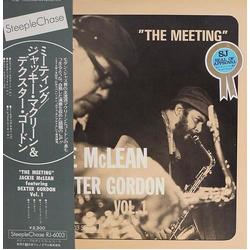 Dexter Gordon Jackie McLean The Meeting Vol. 1 VINYL LP - Stereo
