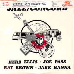 Herb Ellis Jake Hanna Joe Pass Ray Brown Jazz/Concord VINYL LP - Reissue Stereo